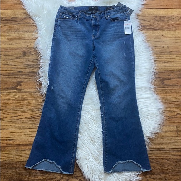 Nine West Denim - Nine west Kick Boot Crop blue  jeans
